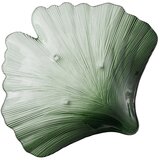 Ixia Steklen dekorativni pladenj 31x33 cm Gingko – | Shoptok.si
