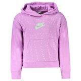 Nike Dječja Zatvorena Majica s Kapuljačom u Ljubičastoj Boji Cijene