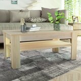 The Living Store Klubska mizica iverna plošča 110x65x48 cm barva hrasta - Klubska Mizica, (21575025) | Shoptok.si