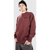 Volcom Fa Daniel Shepard Crew Pulover merlot | Shoptok.si