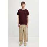 Fred Perry Majice s kratkimi rokavi TWIN TIPPED T-SHIRT Bordo | Shoptok.si