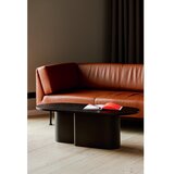noo.ma Crni stolić za kavu s pločom stola u dekoru hrasta 50x115 cm Looi – | shoptok.hr