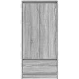 vidaXL Omarica z predalom siva sonoma 55,5x34x119,5 cm inženirski les | Shoptok.si