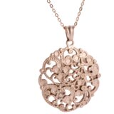 IZMAEL Ogrlica OP-20534 - Zlata / Roza | Shoptok.si