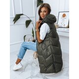 DStreet Kamizelka damska LARIS zielona | ePonuda.com