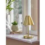 Bloomingville Medeninasta LED namizna svetilka s kovinskim senčilom (višina 28 cm) Lianna – | Shoptok.si