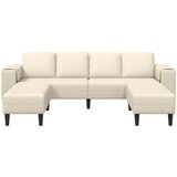 SOFA Krema 250 x 188 x 76 cm Kordura tekstil | shoptok.hr