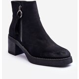 Boto Women's Classic Limoso Black Suede Boots | shoptok.hr