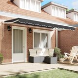  Okvir tende Antracit 350 x 200 cm Poliester s PU premazom | shoptok.hr