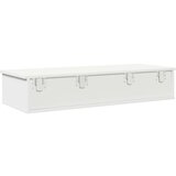 vidaXL Zidna polica s ladicama bijela 100x37,5x19 cm izrađeno drvo | shoptok.hr