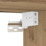 vidaXL Set namještaja za kupaonicu 3 pcs Crni hrast 60 x 38.5 x 45 cm | shoptok.hr