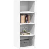  Visoka komoda bijela 40x41x124 cm od konstruiranog drva | shoptok.hr