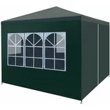 Šator za zabave 3 x 3 m zeleni