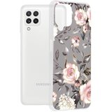 Techsuit Marble Series maska za Samsung Galaxy A22 4G Bloom of Ruth Gray | Shoptok.si