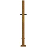  Vrtna vrata 100x75 cm Corten čelik dizajn od bambusa | shoptok.hr