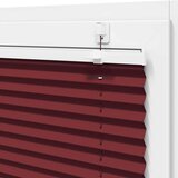 vidaXL Plisirana žaluzija Bordeaux Red 105x150 cm Širina tkanine | Shoptok.si