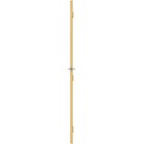 Sobna vrata tanka zlatna 76x201,5 cm kaljeno staklo i aluminij | shoptok.hr