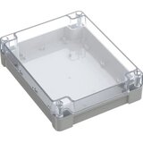 TRU COMPONENTS 6U07241906437 TC-13865188 industrijsko kućište 240 x 191.3 x 61.7 ABS-PC svijetlosiva, prozirna 1 kom. | Eponuda.ba