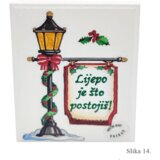  Unikatne samostojeće slike "Sretan Božić" – Savršeni blagdanski ukras i poklon! | shoptok.hr