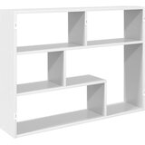  Stenska polica Montaža za steno Bela 95 x 20 x 69,5 cm, (5000307024) | Shoptok.si