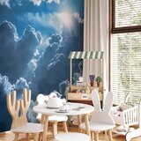  Foto tapeta - Animated Scenery: The Sun Battling with Clouds 350x256 | shoptok.hr