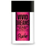 Rude Cosmetics gliter za lice i telo vivid dreams pigmenti