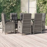  5-dijelni vrtni blagovaonski set - od poliratana | shoptok.hr