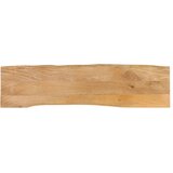 vidaXL Mizna plošča 160x40x2,5 cm naraven rob trden mangov les, (21411793) | Shoptok.si