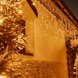  LED svjetlosna zavjesa s daljinskim upravljačem 500 LED – toplo bijela | shoptok.hr