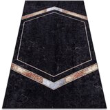 RugsX Preproge MIRO 52025.802 pralna preproga Marmor, geometričn 120x170 cm Črna | Shoptok.si