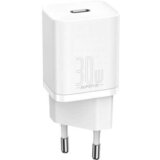 Baseus adapter hišni polnilec 220V Super-SI Quick Charge 30W vhod Type C - Original (EU Blister) - bel Cene