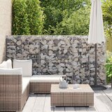  Gabionski zid s poklopcima od pocinčanog čelika 100 x 20 x 150 cm | shoptok.hr