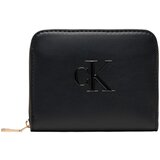 Calvin Klein Jeans RAISED CK MEDIUM ZIP LV04F1026G Crna Cijene