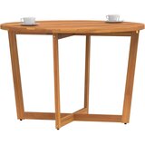  Okrugli vrtni blagovaonski stol Ø110x75 cm Masivno drvo akacije | Eponuda.com