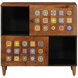 Kreveta s pohranom Orah 80 x 33 5 x 75 cm Čvrsto drvo manga | shoptok.hr