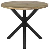 Bessagi Home Jedilna Miza Gemma, Barva Akacije, Ø 100cm | Shoptok.si