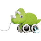 Dinosaur za povlačenje na konopcu sa zvučnim efektom - zeleni | Shoptok.si
