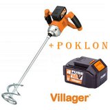 Villager fuse akumulatorski mešač za boju vem 1020 + poklon fuse baterija 18V 4.0Ah 056371 Cene
