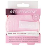 Brushworks jastučići za skidanje šminke za višekratnu upotrebu mikrofiber