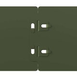 vidaXL Rubovi za travnjak 10 kom Maslinasto zeleni 10x103 cm | shoptok.hr