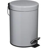 Kanta za smeće na pedalu 3 L PP 17X24,9 cm metal siva