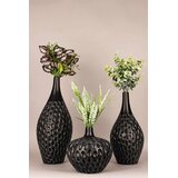 Aberto Design Set dekorativnih posuda, 3 komada, Crni | Eponuda.com