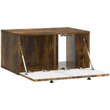 TV Omarica za TV, ki jo lahko montiraš na steno Dimljen hrast, (5000210629) | Shoptok.si