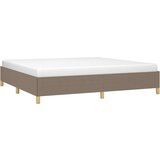  Za krevet smeđesivi 200x200 cm od tkanine | shoptok.hr