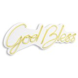 WALLXPERT dekorativna plastična led rasveta god bless yellow | ePonuda.com