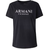 Armani Exchange Majica srebrno-siva / črna Cene