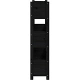  Sadilica crna 77 x 25 x 104,5 cm od masivne borovine | shoptok.hr