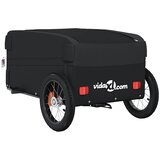 Prikolica za bicikl crna 30 kg željezna | shoptok.hr