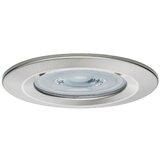 PAULMANN Ugradbena LED svjetiljka Nova (6,5 W, Brušeno željezo, Topla bijela, 3 Kom., Ugradbena dubina: 75 mm) | shoptok.hr