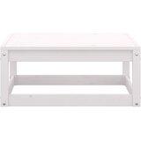  8-dijelna vrtna garnitura od masivne borovine bijela | Shoptok.si